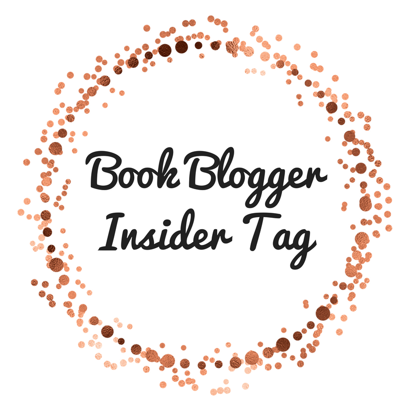 Book BloggerInsider Tag
